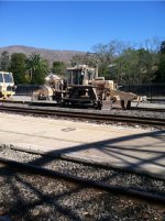 Union Pacific Ballast Regulator